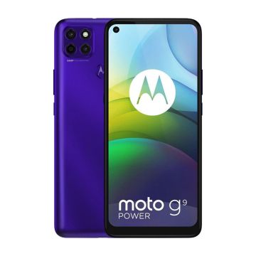 Begagnad Motorola Moto G9 Power 128GB Blå - Använt skick