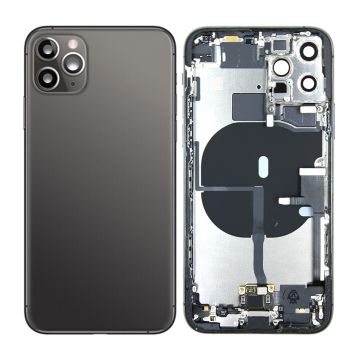 iPhone 11 Pro Baksida med Komplett Ram - Svart- G-SP.se