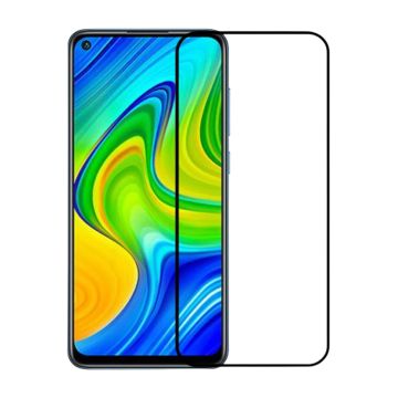 Skärmskydd Redmi Note 9 Pro/Mi 11i/Mi Note 10 Lite - 3D Härdat Glas Svart- G-SP.se