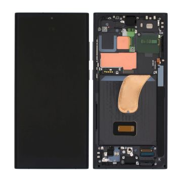 Samsung Galaxy S23 Ultra Skärm med LCD Display Original - Svart- G-SP.se