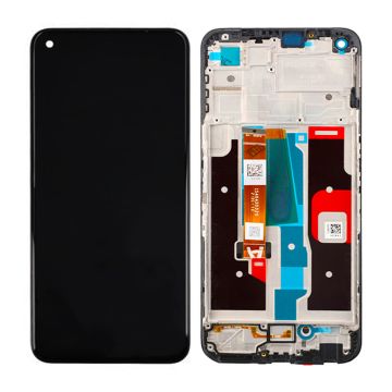 Realme Narzo 50 Skärm med LCD Display & Ram Original - Svart- G-SP.se