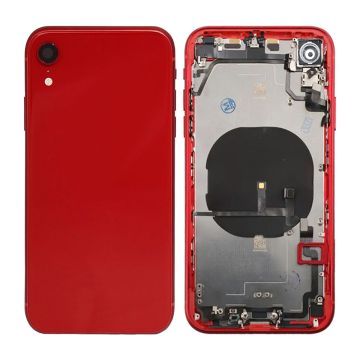 iPhone XR Back Cover Complete OEM Red With Small Parts