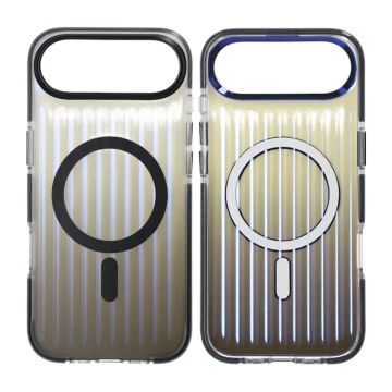 Mobilskal Korrugerad MagSafe för iPhone Air - Svart