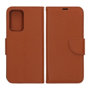 Samsung Galaxy A52s Plånboksfodral med Stativ - Brun- G-SP.se