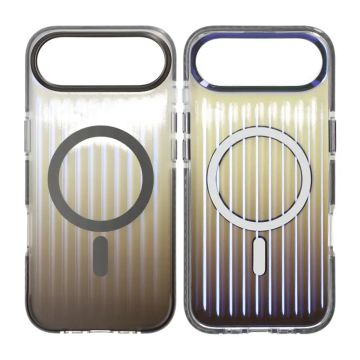 Mobilskal Korrugerad MagSafe för iPhone Air - Grå