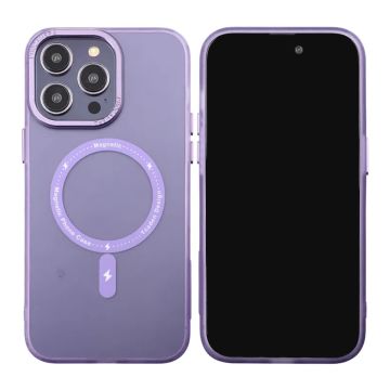 iPhone 14 Pro Max Mobilskal med MagSafe - Frostat Lila- G-SP.se