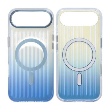 Mobilskal Korrugerad MagSafe för iPhone Air - Blå