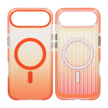 Mobilskal Korrugerad MagSafe för iPhone Air - Orange