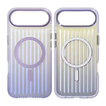 Mobilskal Korrugerad MagSafe för iPhone Air - Ljuslila