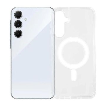 Rvelon Magsafe-skal för Samsung Galaxy A26 - Transparent
