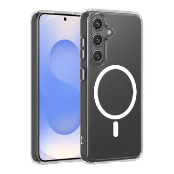 Rvelon Magsafe-skal för Samsung Galaxy S25 - Transparent