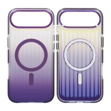 Mobilskal Korrugerad MagSafe för iPhone Air - Mörklila