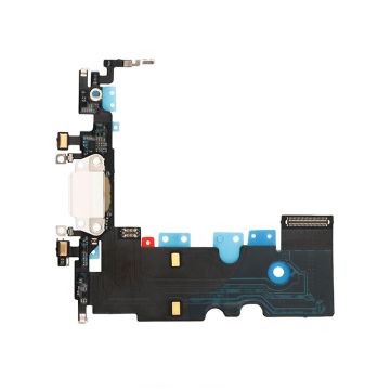 iPhone SE 2022 Laddkontakt med Flexkabel  - Vit- G-SP.se