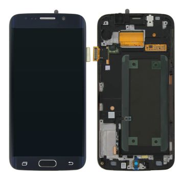 Samsung Galaxy S6 Edge (SM-G925F) Skärm med LCD Display Original - Svart
