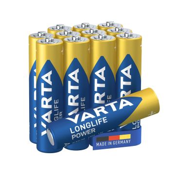 Varta Longlife Power AAA batteri 1.5V  12-pack