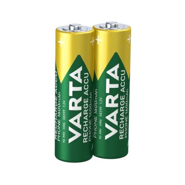 Varta Solar Uppladdningsbart AA Batteri 1.2V - 2-pack