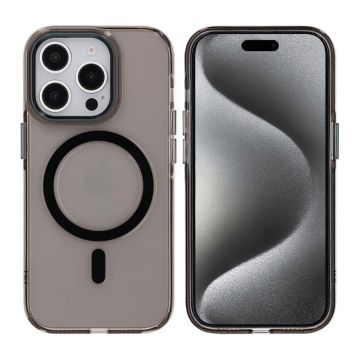 iPhone 14 Pro Mobilskal TPU med Magnet Rvelon - Svart