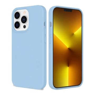 Mobilskal Silikon iPhone 13 - Ljusblå- G-SP.se