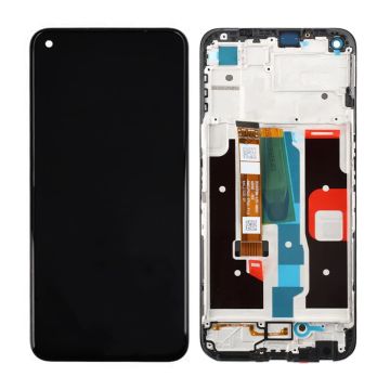 Realme 8i Skärm med LCD Display & Ram Original - Svart- G-SP.se