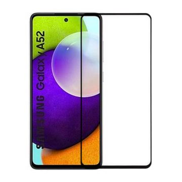 Skärmskydd Samsung A52 - 3D Härdat Glas Svart (miljö)- G-SP.se