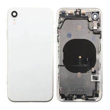 iPhone XR Back Cover Complete OEM White With Small Parts