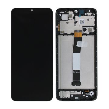 Xiaomi Redmi 12C Skärm med LCD Display Original - Svart