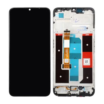 Realme C35 Skärm med LCD Display & Ram OEM - Svart- G-SP.se