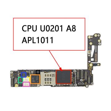 CPU A8 Skydd iPhone 6/6P- G-SP.se