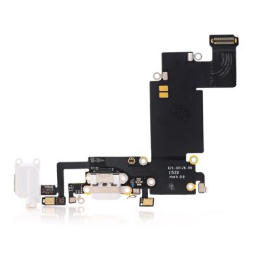 iPhone 6S Plus Laddkontakt Flexkabel - Vit- G-SP.se