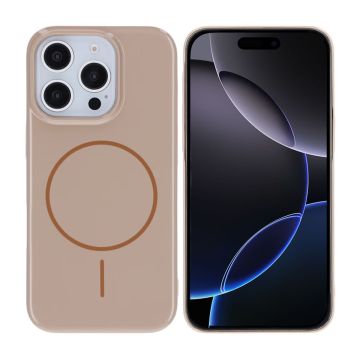 iPhone 16 Pro Skal MagSafe, Blankt Enfärgat - Guld