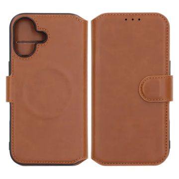 Rvelon Plånboksfodral för iPhone 17 - Brun