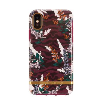 Richmond & Finch Skal Floral Zebra - iPhone XS Max- G-SP.se