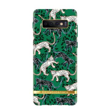 Richmond & Finch Skal Green Leopard - Samsung S10 Plus- G-SP.se
