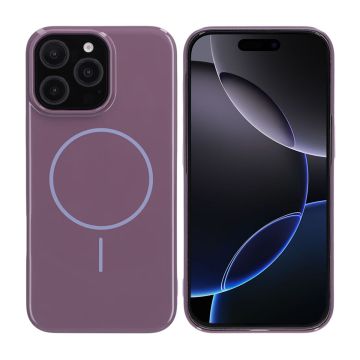 iPhone 16 Pro Max Skal MagSafe, Blankt Enfärgat - Lila