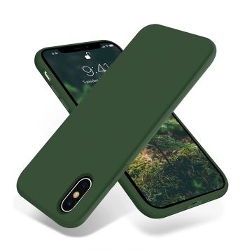 iPhone X/XS Skal - Silikon Grön Rvelon- G-SP.se