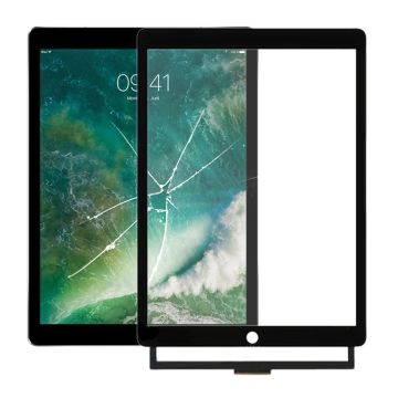 iPad Pro 12,9" 2017 A1670 Glasskärm med Digitizer och OCA - Svart