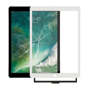 iPad Pro 12,9" 2017 A1670 Glasskärm med Digitizer och OCA - Vit