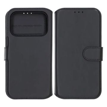 Rvelon Plånboksfodral Magnet för iPhone 17 Pro Max - Svart