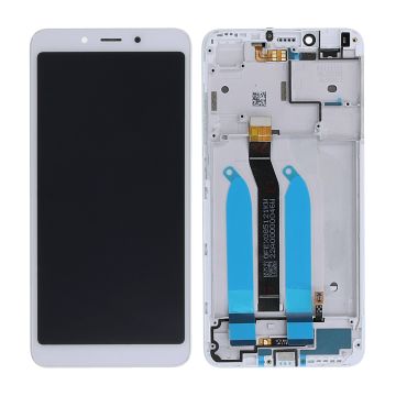 Xiaomi Redmi 6/6A Skärm med LCD Display Original - Vit