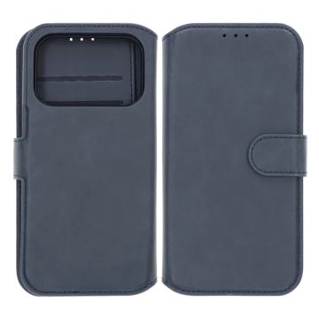 Rvelon Plånboksfodral Magnet för iPhone 17 Pro - Blå