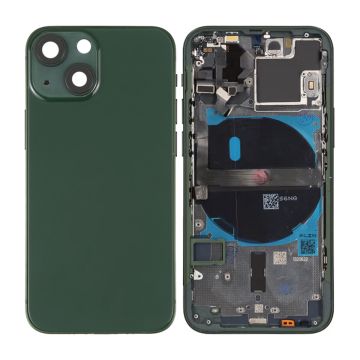 iPhone 13 Mini Baksida Komplett Med Smådelar - Grön