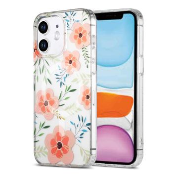 iPhone 11 Mobilskal MagSafe - Blommor Rosa