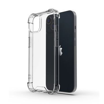 iPhone 14 Skal - Stöttåligt Transparent- G-SP.se