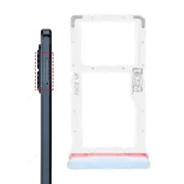 Motorola Moto G84 5G Simkortshållare - Blå