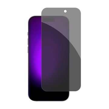 Skärmskydd iPhone 15 Plus - Privacy 3D Härdat Glas- G-SP.se