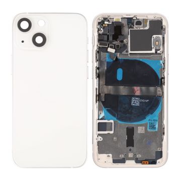 iPhone 13 Mini Baksida Komplett Med Smådelar - Vit