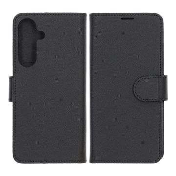 Plånboksfodral med stativ till Samsung Galaxy S25 FE - Svart