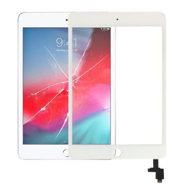iPad mini 3 A1599 Glasskärm med Digitizer och OCA - Vit