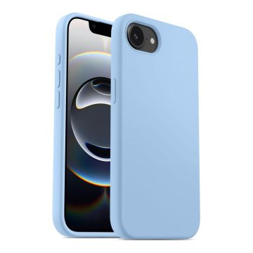 Rvelon Mobilskal Silikon MagSafe för iPhone 16e - Ljusblå
