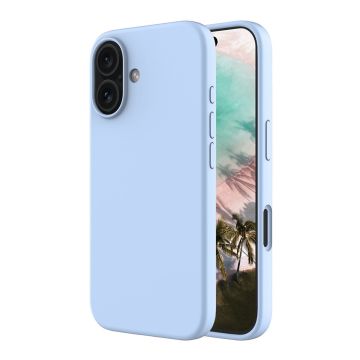 Rvelon Mobilskal Silikon MagSafe för iPhone 17 - Ljusblå